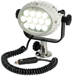 Night Eye LED svjetiljka s ravnom montažom na bazu
